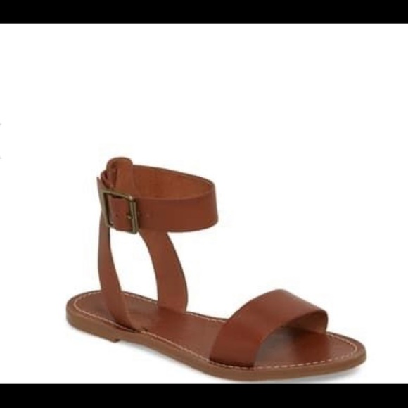 Bnew Madewell Leather Ankle Strap Sandal - Picture 2 of 5
